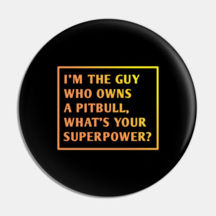 Pitbull Lover Pin
