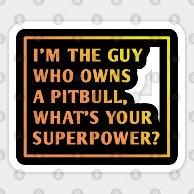 Pitbull Lover Sticker by BlackMeme94
