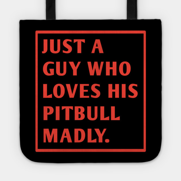 Pitbull Lover Tote by BlackMeme94