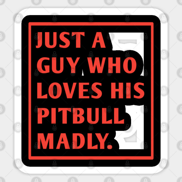 Pitbull Lover Sticker by BlackMeme94