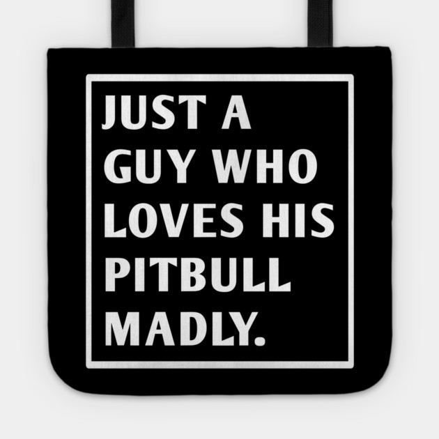 Pitbull Lover Tote by BlackMeme94