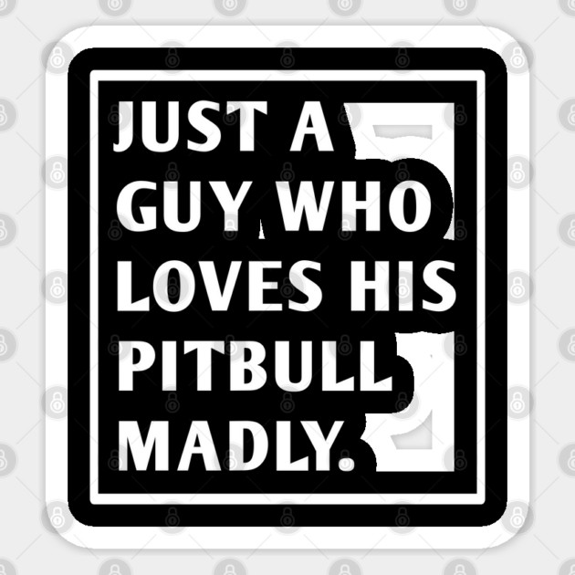 Pitbull Lover Sticker by BlackMeme94
