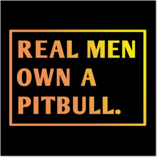 Pitbull Lover Posters and Art