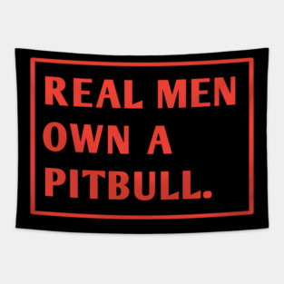 Pitbull Lover Tapestry