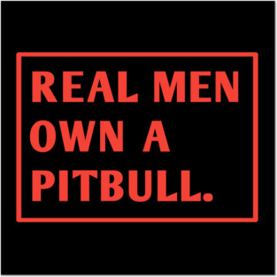 Pitbull Lover Posters and Art