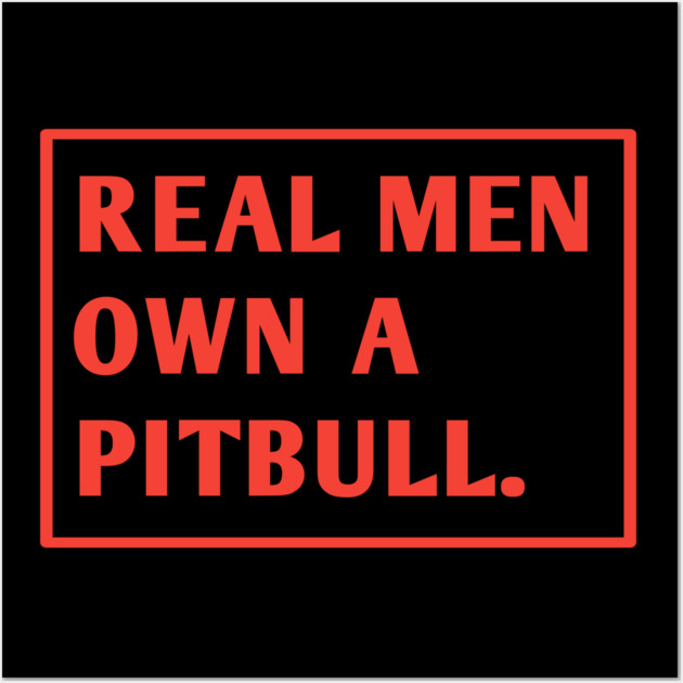 Pitbull Lover Wall Art by BlackMeme94