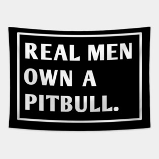 Pitbull Lover Tapestry