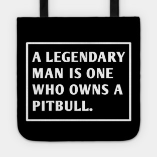 Pitbull Lover Tote