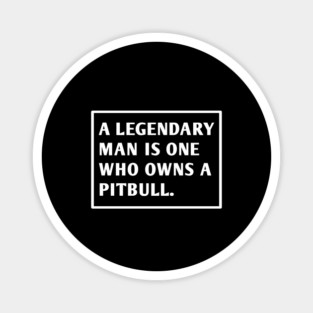 Pitbull Lover Magnet