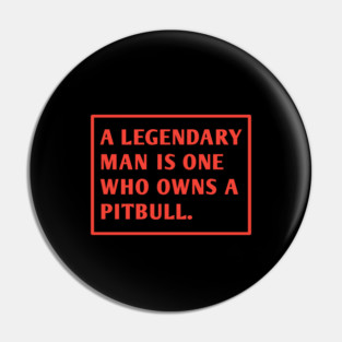 Pitbull Lover Pin