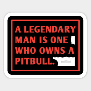 Pitbull Lover Sticker