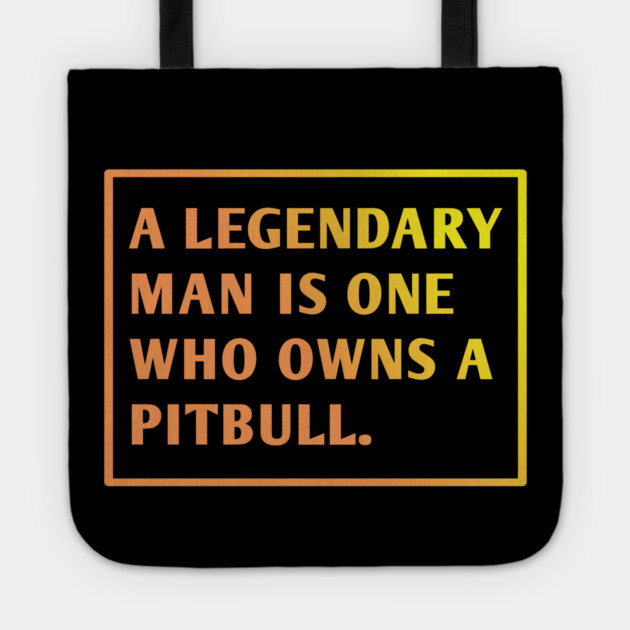 Pitbull Lover Tote by BlackMeme94