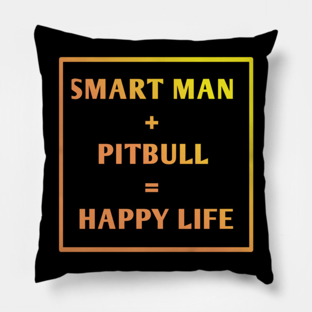 Pitbull Lover Pillow by BlackMeme94