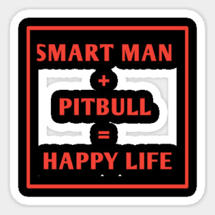 Pitbull Lover Sticker