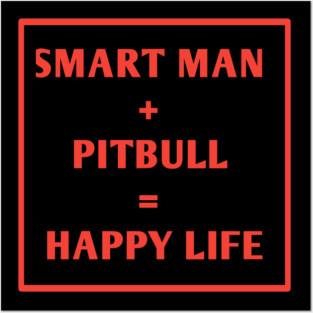 Pitbull Lover Posters and Art