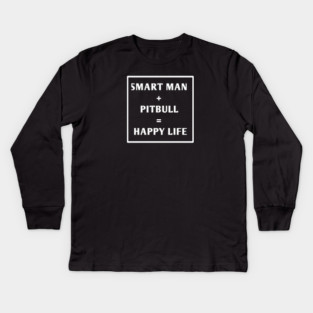 Pitbull Lover Kids Long Sleeve T-Shirt