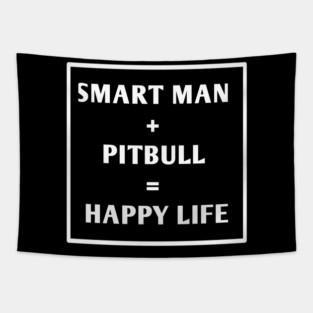 Pitbull Lover Tapestry