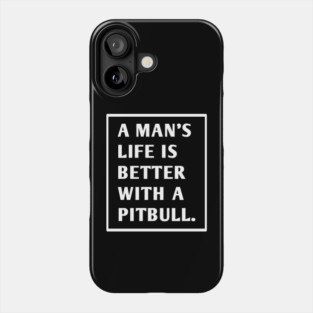 Pitbull Lover Phone Case