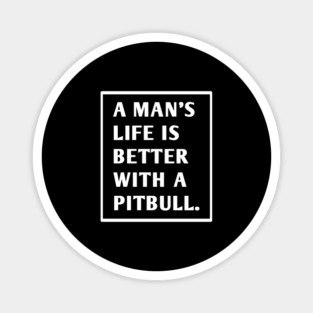 Pitbull Lover Magnet