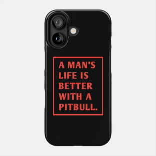 Pitbull Lover Phone Case