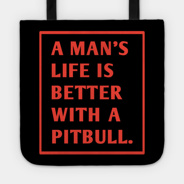 Pitbull Lover Tote by BlackMeme94