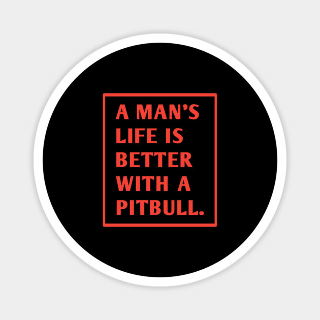 Pitbull Lover Magnet by BlackMeme94