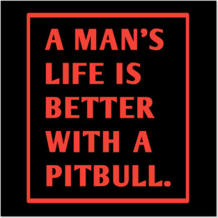 Pitbull Lover Posters and Art