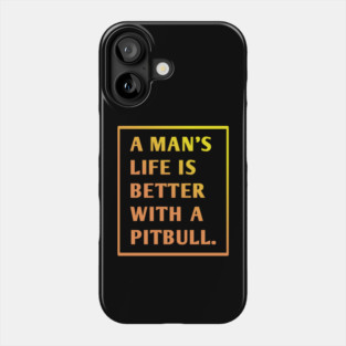 Pitbull Lover Phone Case