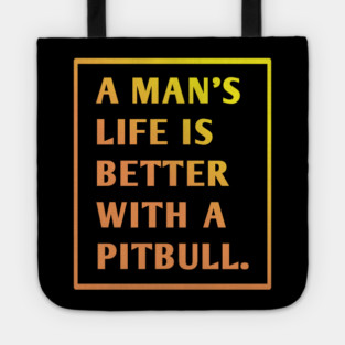 Pitbull Lover Tote