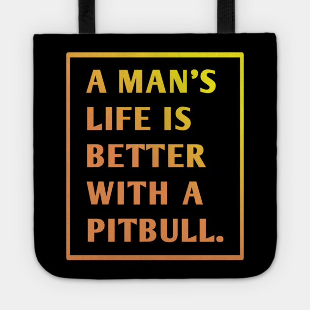 Pitbull Lover Tote by BlackMeme94