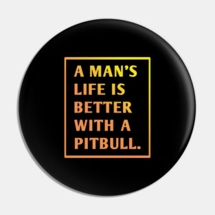 Pitbull Lover Pin