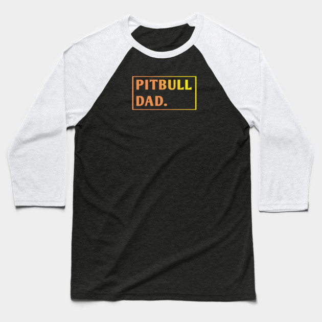 Pitbull Lover Baseball T-Shirt by BlackMeme94