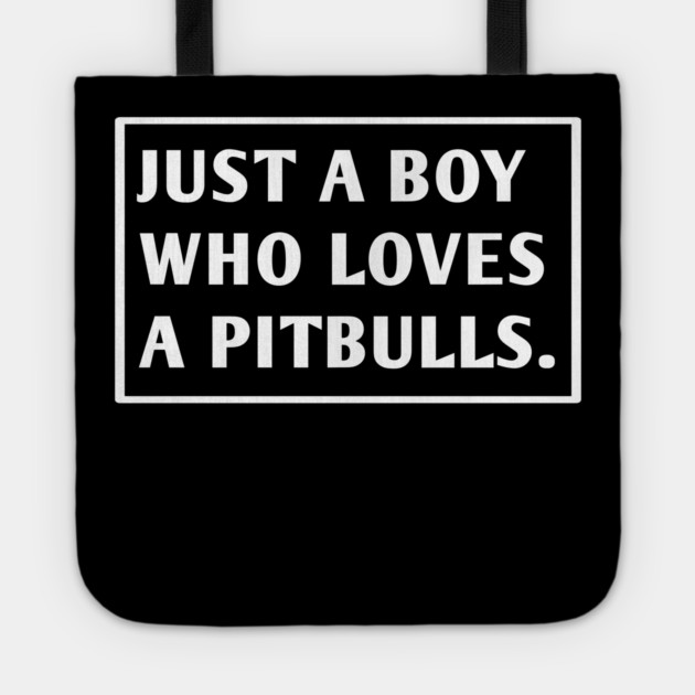 Pitbull Lover Tote by BlackMeme94