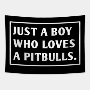 Pitbull Lover Tapestry
