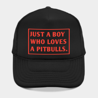 Pitbull Lover Hat
