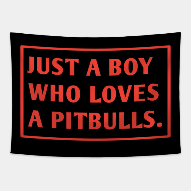 Pitbull Lover Tapestry by BlackMeme94