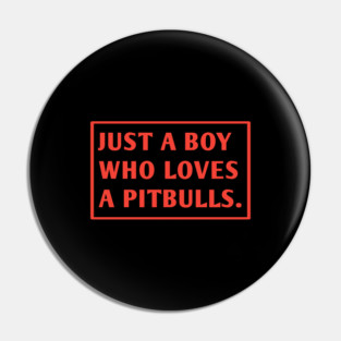 Pitbull Lover Pin