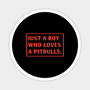 Pitbull Lover Magnet