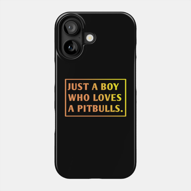 Pitbull Lover Phone Case by BlackMeme94