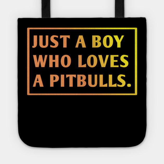 Pitbull Lover Tote by BlackMeme94