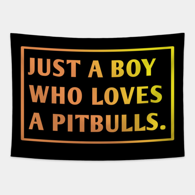 Pitbull Lover Tapestry by BlackMeme94