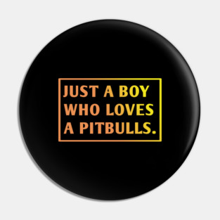 Pitbull Lover Pin