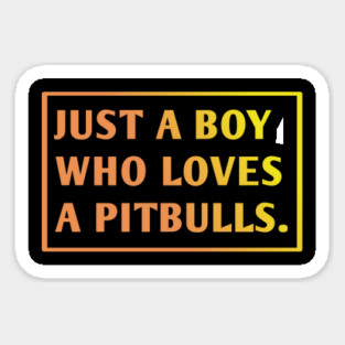 Pitbull Lover Sticker