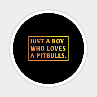 Pitbull Lover Magnet