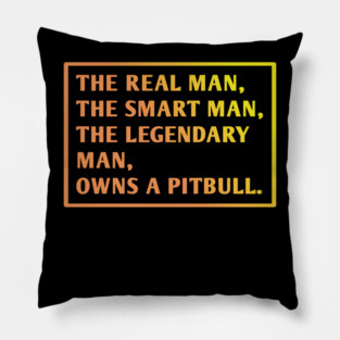 Pitbull Lover Pillow