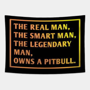 Pitbull Lover Tapestry