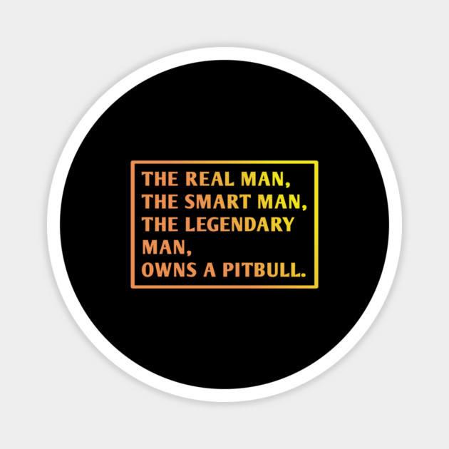 Pitbull Lover Magnet by BlackMeme94