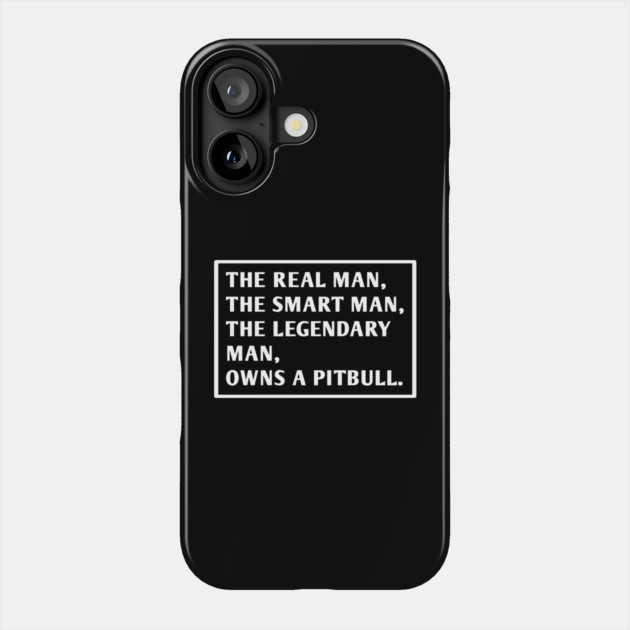 Pitbull Lover Phone Case by BlackMeme94