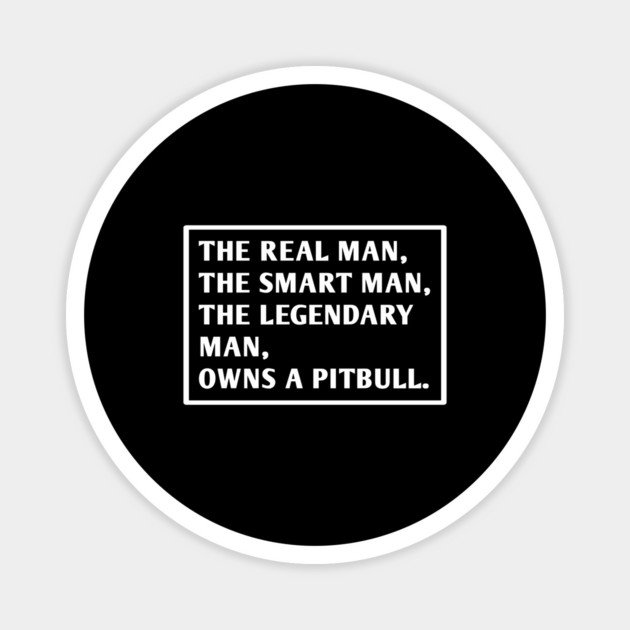 Pitbull Lover Magnet by BlackMeme94