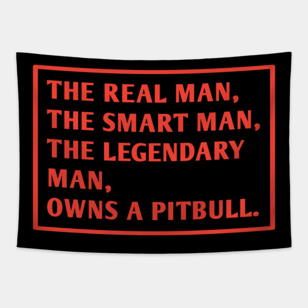 Pitbull Lover Tapestry by BlackMeme94